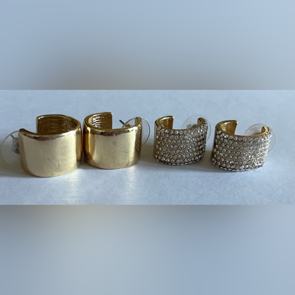 Baublebar Sugarfix Set Of 2 Chunky Hoop Earrings - image 3